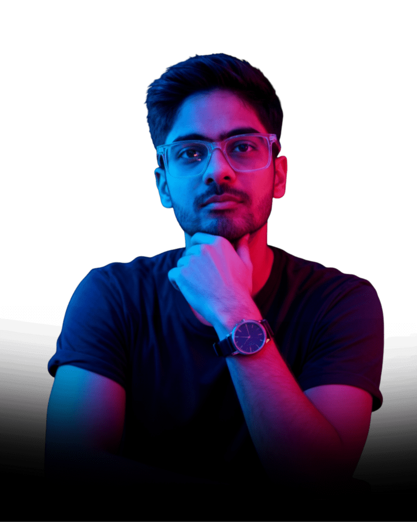 Prakhar Tiwari creative portrait digital marketer and brand designer